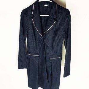 Alyn Paige Black Long Sleeve Button Up Siz 9/10
